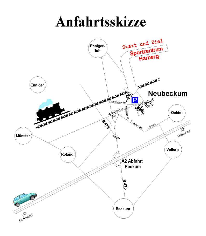 Anfahrts-Skizze